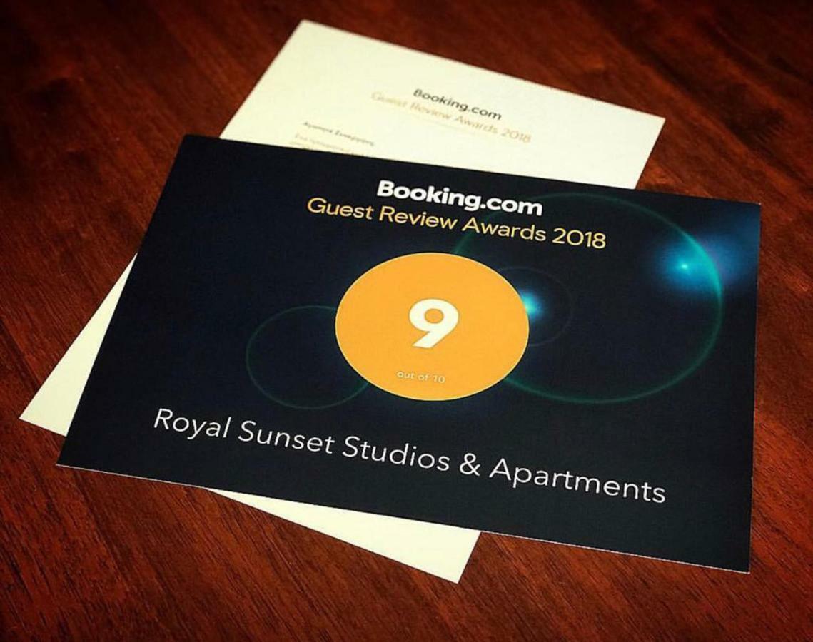 Royal Sunset Studios & Apartments 레메소스 외부 사진